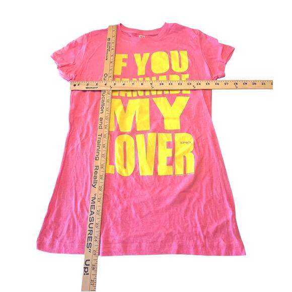 Spice Girls Graphic T SHIRT Youth LG TEE Girls You Wanna Be My Lover 100% Cotton - Picture 2 of 6